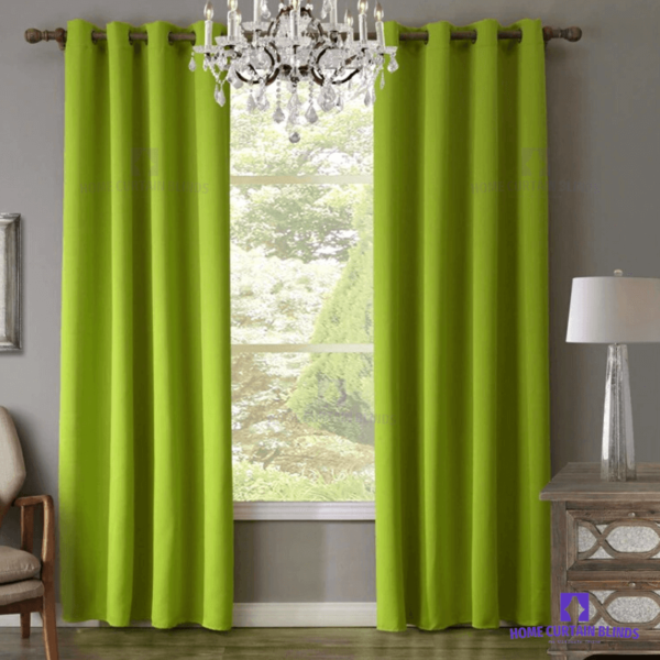 ring tip green blackout curtains